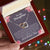 To My Daughter - Always Be My Princess Necklace - [Limited Time Offer] Interlocking Hearts Necklace