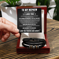 To My Nephew - Love You Forever - Love You Forever Bracelet