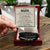 Gift For My Man - Mens Love You Forever Leather Bracelet - My Last Everything - Love You Forever Bracelet