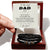To The Best Dad - Love You Forever Bracelet