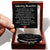 Sobriety Bracelet - You Are Not Alone - Love You Forever Bracelet