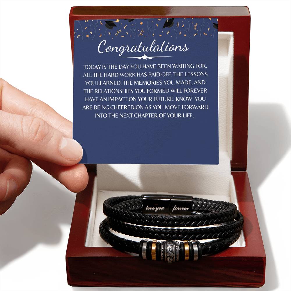 Congratulationstoday Is The Day You Have Been Waiting Forlove You Forever Bracelet - Love You Forever Bracelet