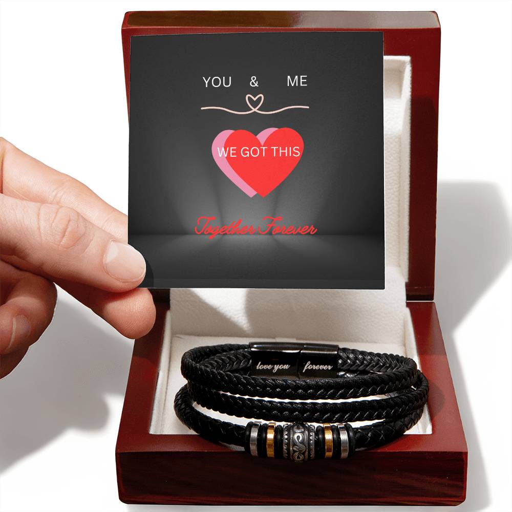 Men's We Got This Bracelet - Love You Forever Bracelet