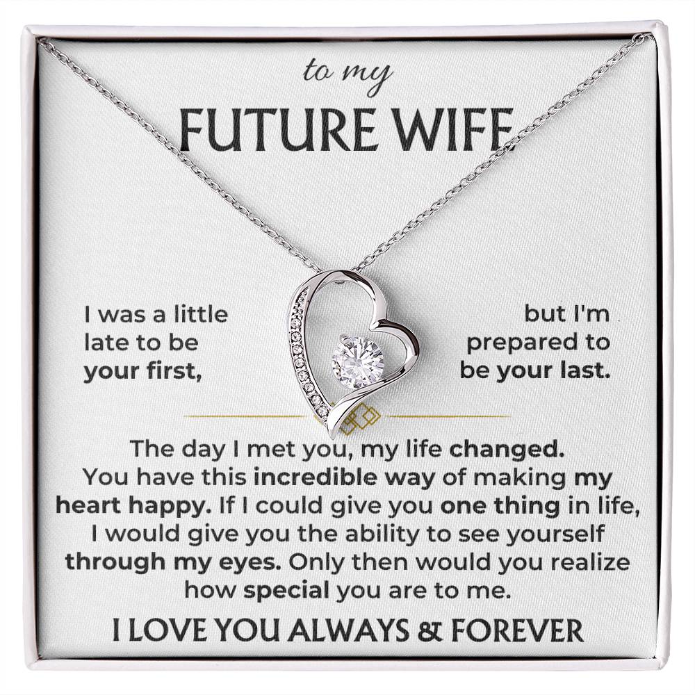 To My Future Wife - Forever Love Gift Set - Ss503V2 Forever Love Necklace
