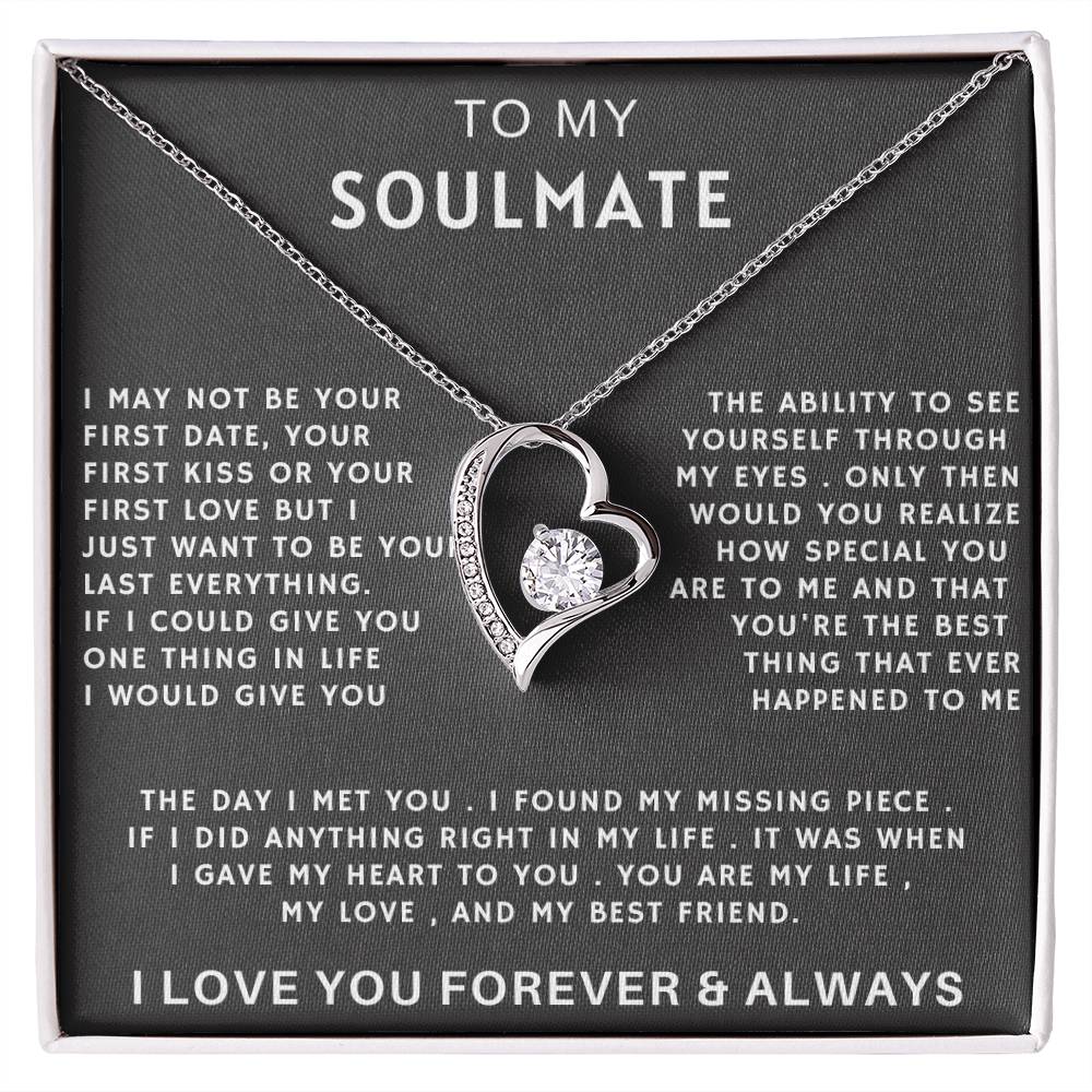Beautiful Soulmate Forever Love Necklace
