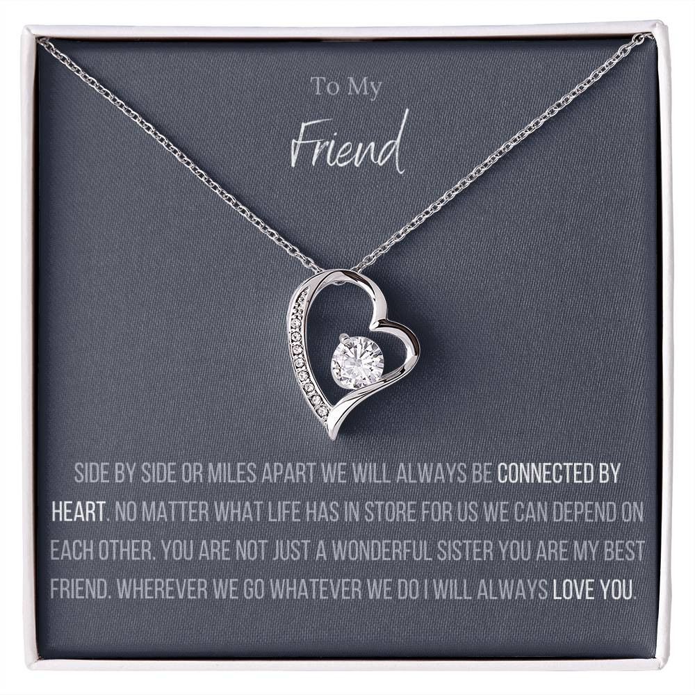 The Forever Love Necklace To My Friend Forever Love Necklace