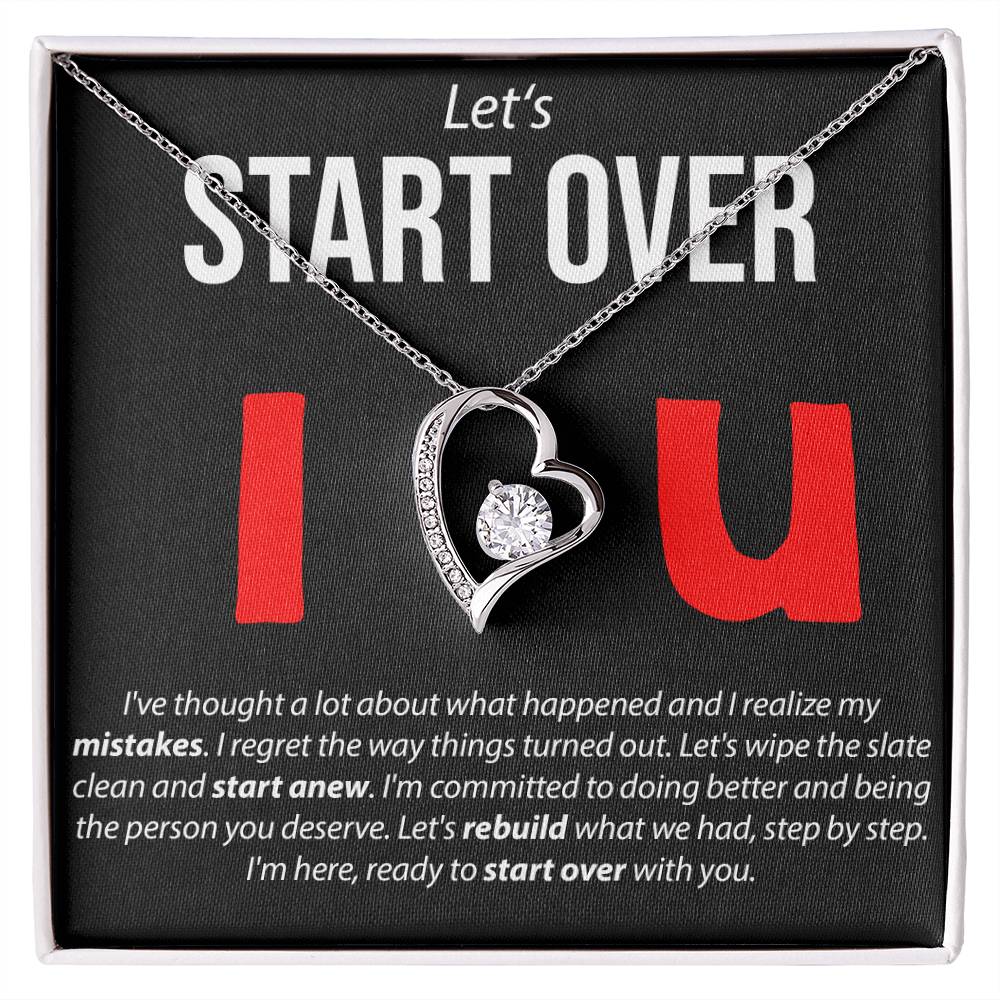 Let'S Start Over - Forever Love Necklace Forever Love Necklace