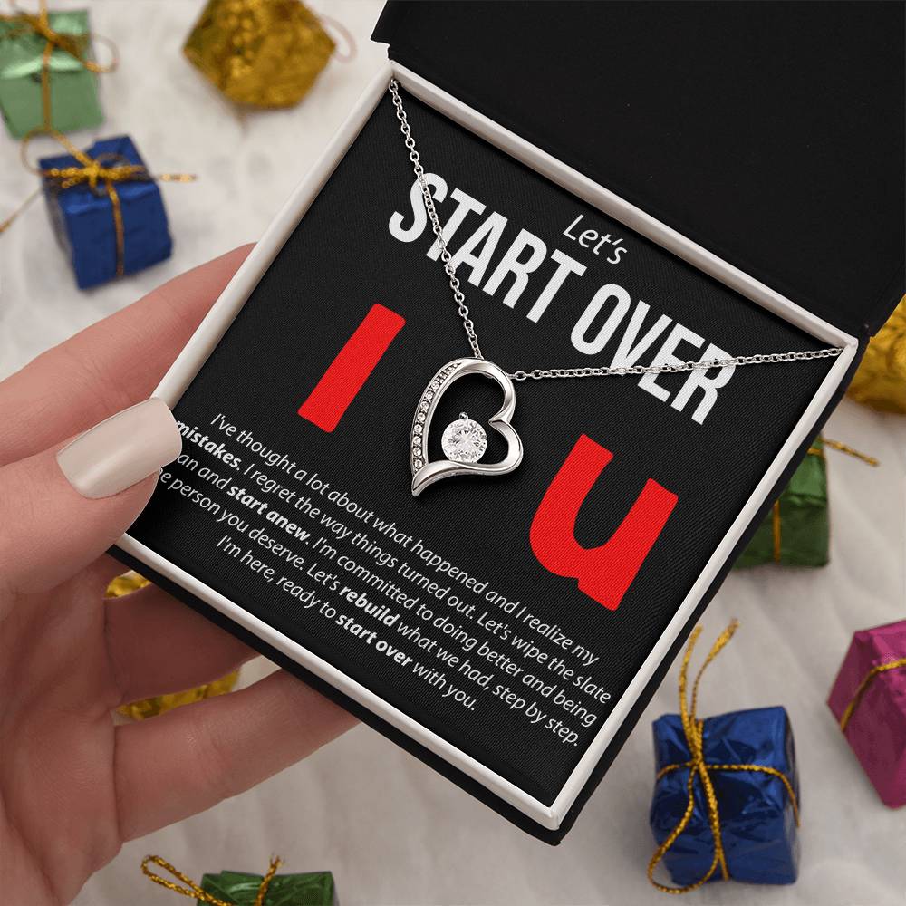 Let'S Start Over - Forever Love Necklace Forever Love Necklace