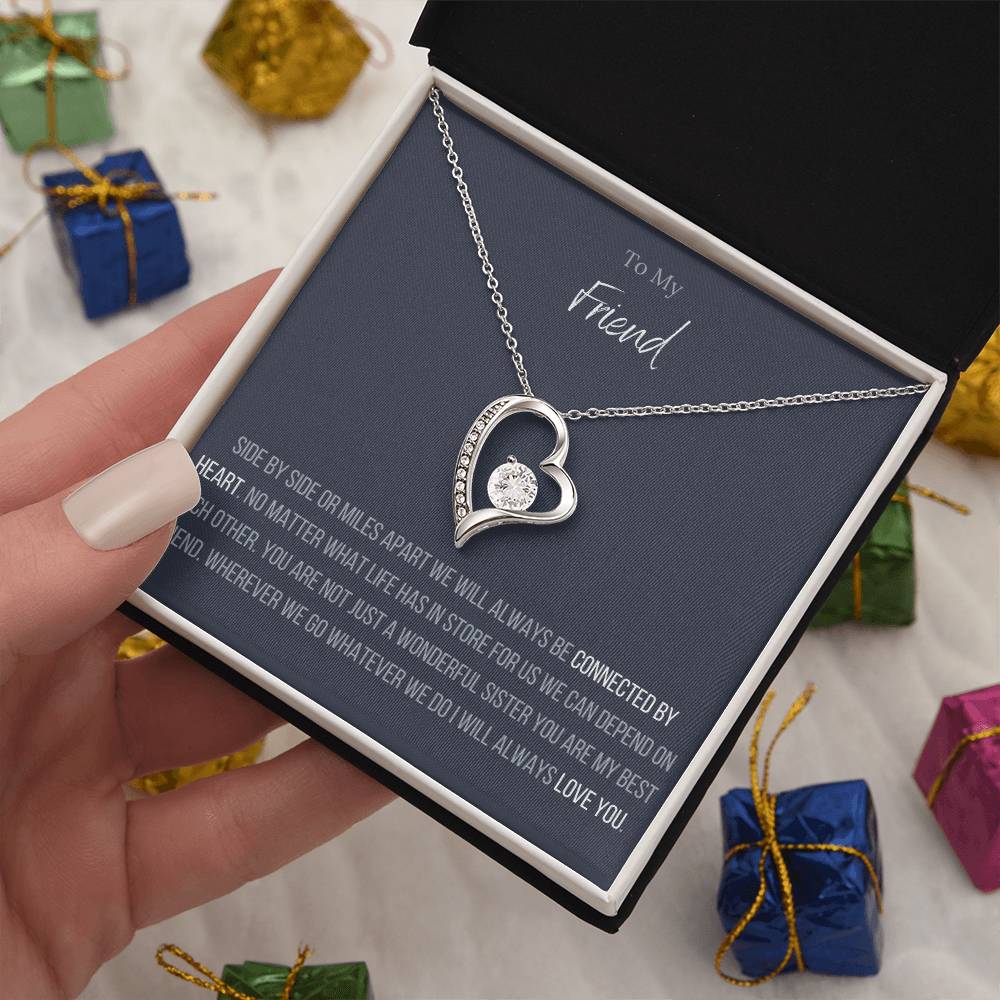 The Forever Love Necklace To My Friend Forever Love Necklace