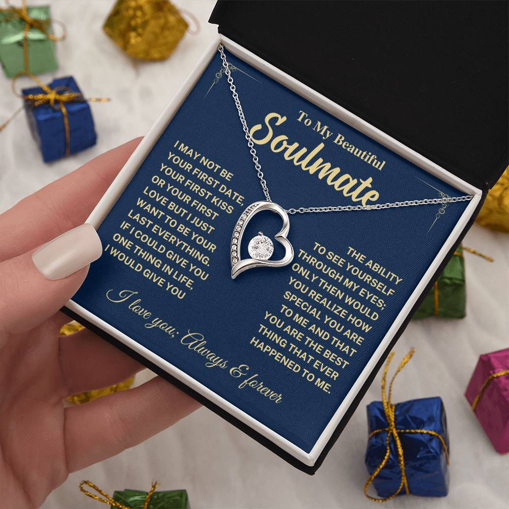 Soulmate Gift-Forever Love Necklace Forever Love Necklace