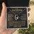 Unique Gift For Daughter From Dad Never Forget That I Love You Heart Necklace Forever Love Necklace