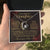 To My Daughter - Never Forget That I Love You - Forever Love Forever Love Necklace