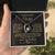 Special Gift For Wife I Can'T Live Without You Gold Heart Necklace Forever Love Necklace