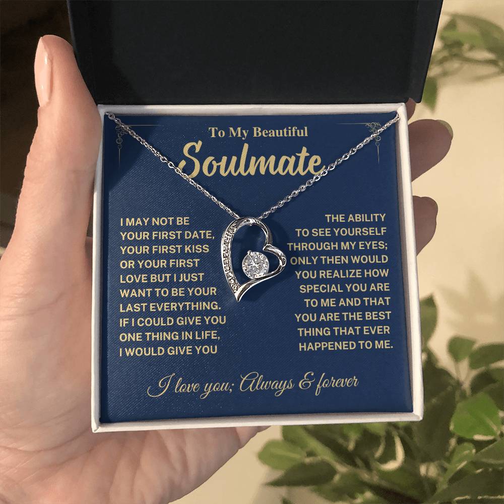 Soulmate Gift-Forever Love Necklace Forever Love Necklace