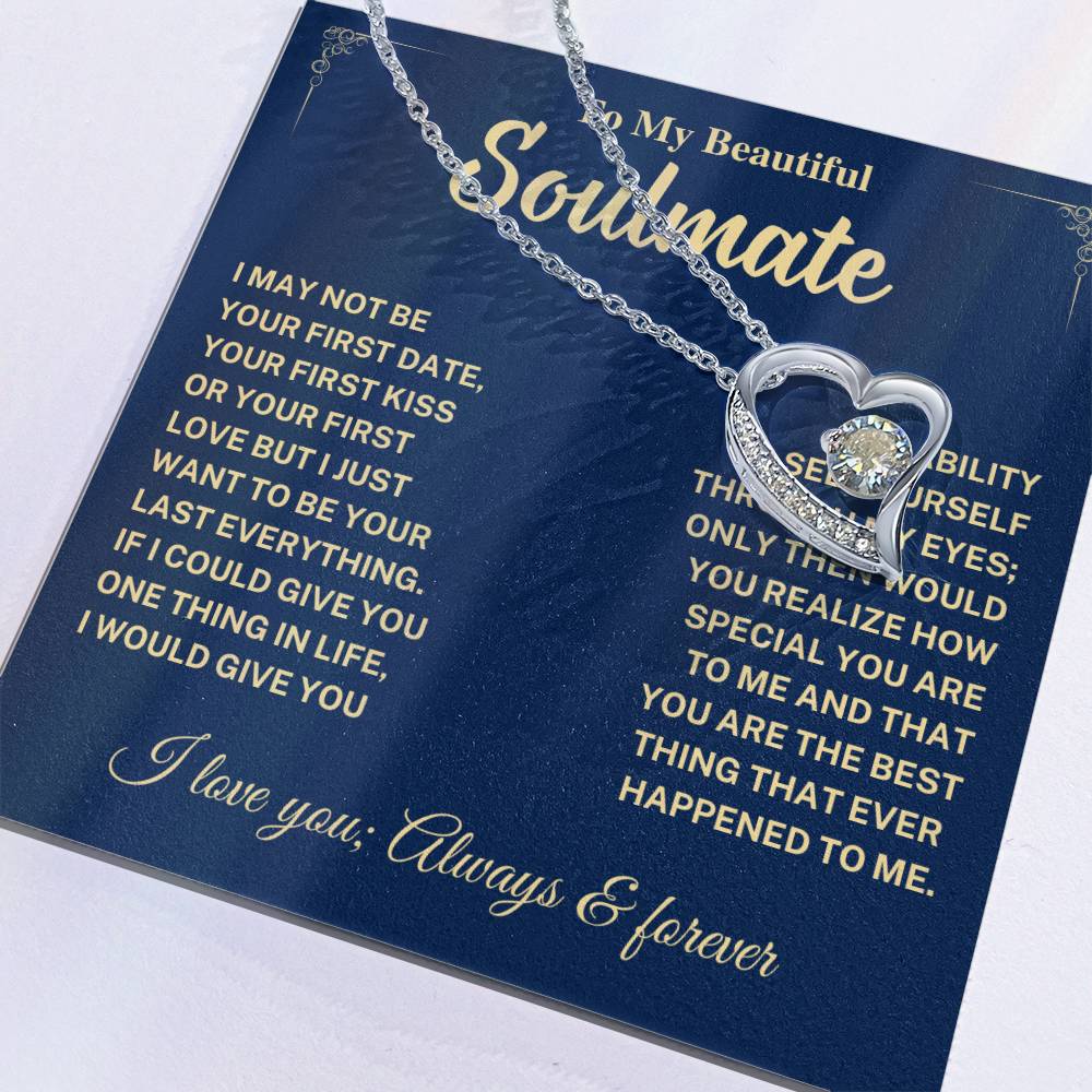 Soulmate Gift-Forever Love Necklace Forever Love Necklace