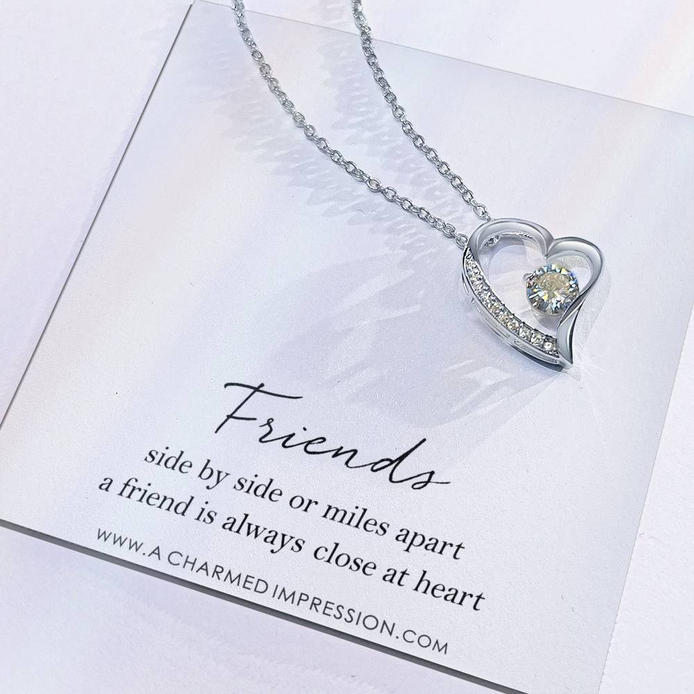 Best Friend Gift, Friendship Necklace, Friendship Jewelry, Soul Sisters, Bestie Gift, Bff Gift, Best Friend Forever, Gift For Friend Forever Love Necklace