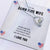 To My Damn Fine Wife - Women'S Forever Love Necklace & Earring Set - Gift For Wife Forever Love Necklace