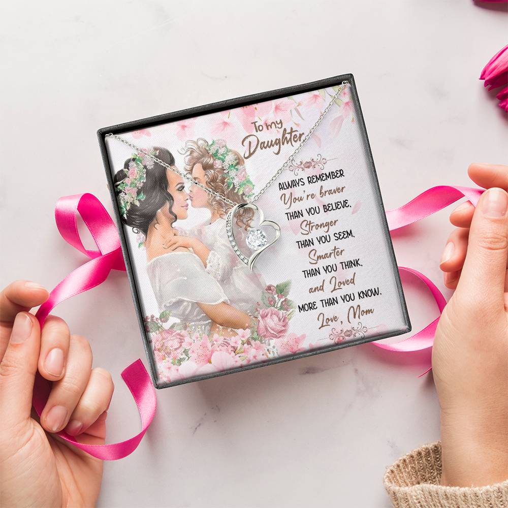 Mommy's Girl I Used To Be His Angel Now He's Mine Necklace Mommy's Girl Necklace Gift For Mom Mother's Day Gift Father's Day Gift Forever Love Necklace