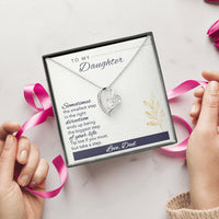 To My Daughter Love Your Dad A Prayer For My Daughter Father To Daughter Birthday Gift Forever Love Necklace