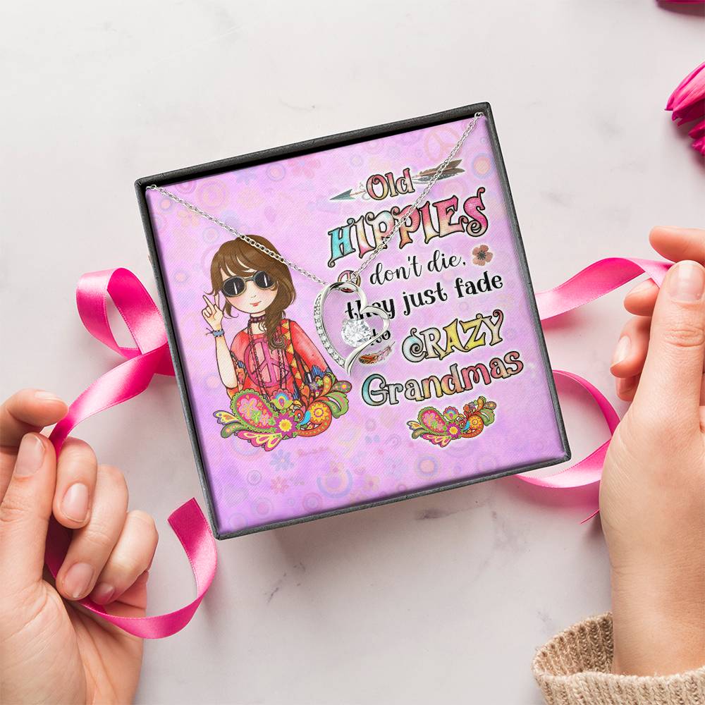 Old Hippie Forever Love Necklace