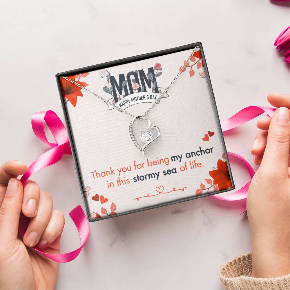 Thank You For Being My Anchor V2 Forever Love Necklace