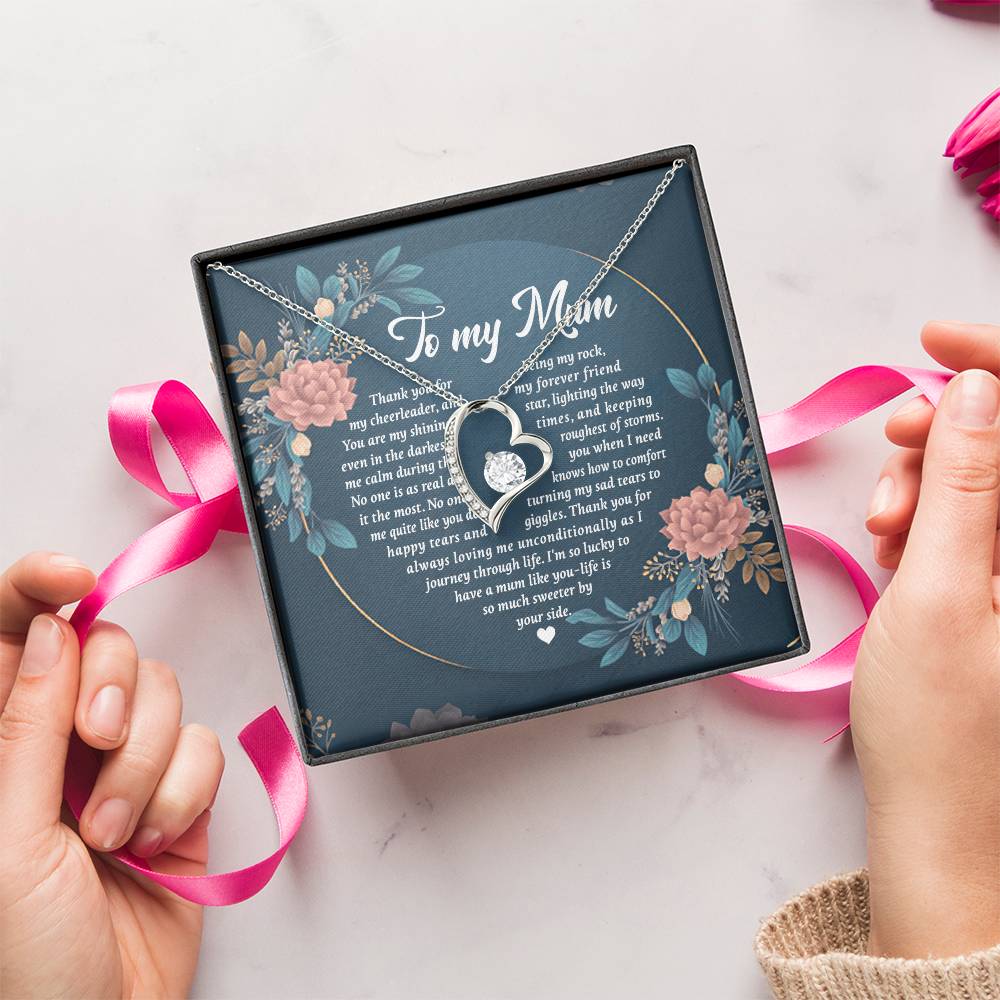 To My Mum Forever Love Necklace