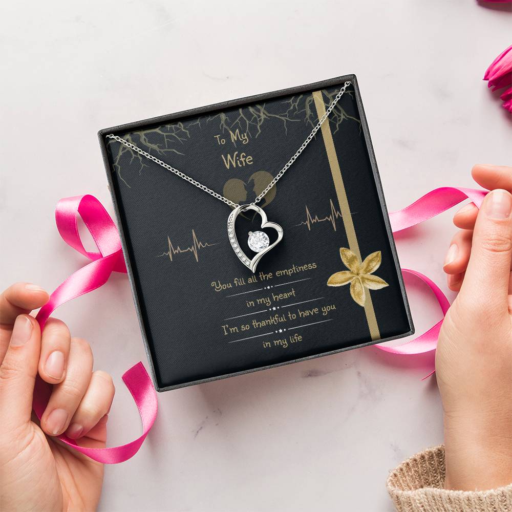 Gift For Wife In My Heart Necklace 1 Forever Love Necklace