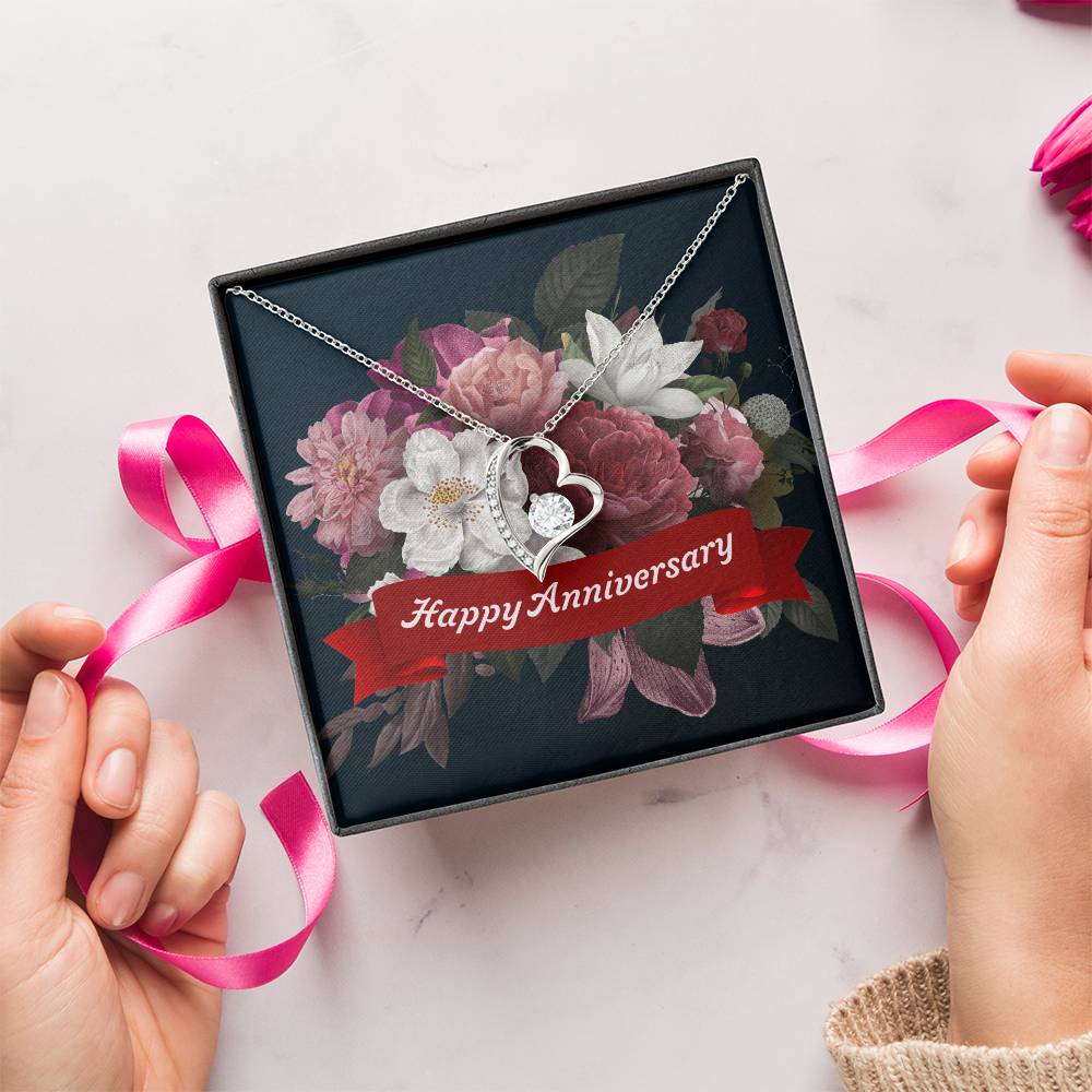 Happy Anniversary - Forever Love Necklace Forever Love Necklace