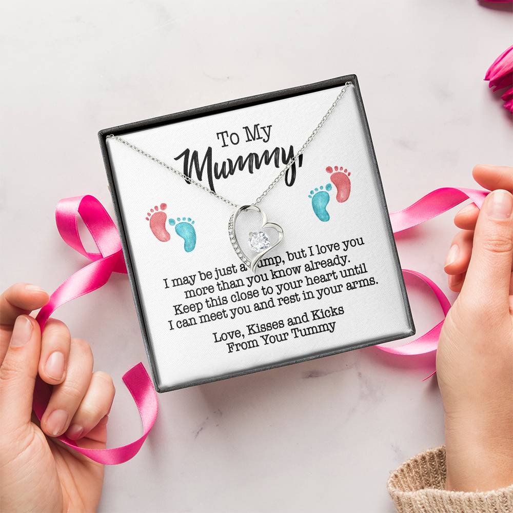 Perfect Gift For A New Mummy Forever Love Necklace