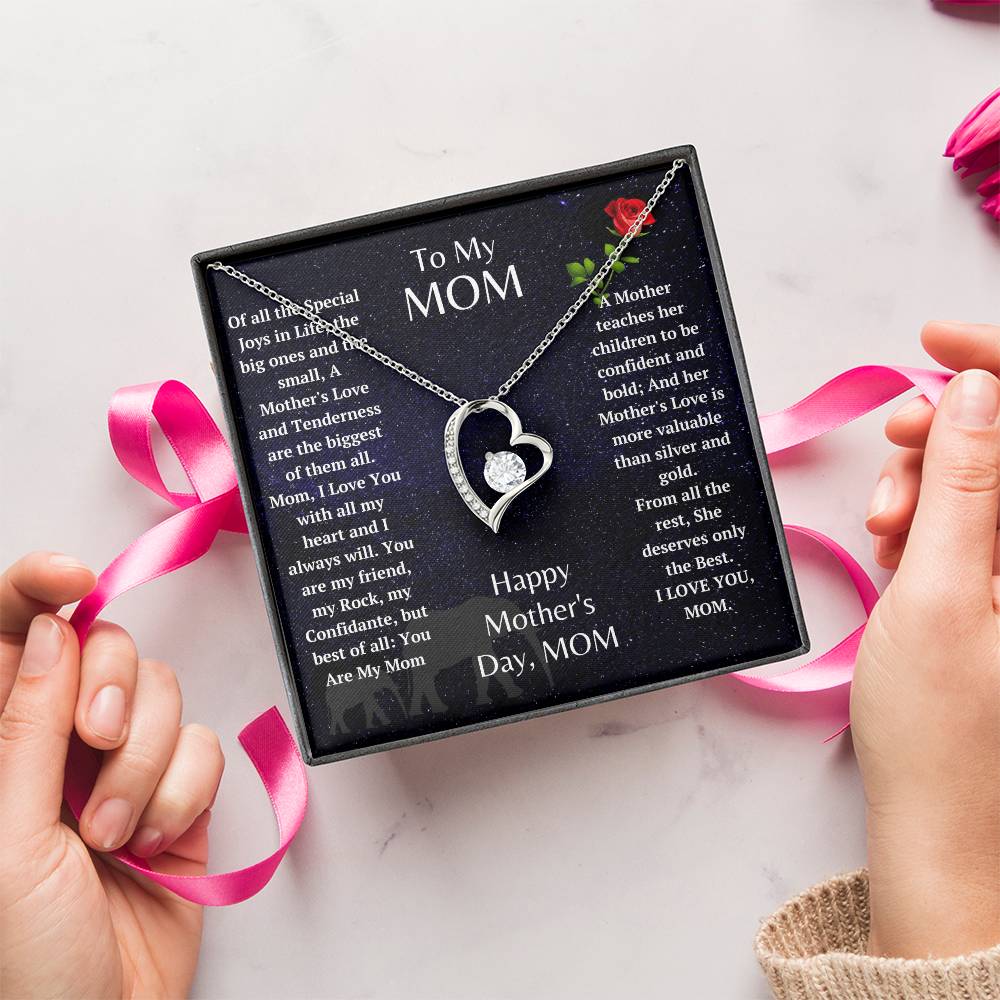 The Exquisitely Beautiful Forever Love Necklace The Ideal Mother's Day Gift Forever Love Necklace