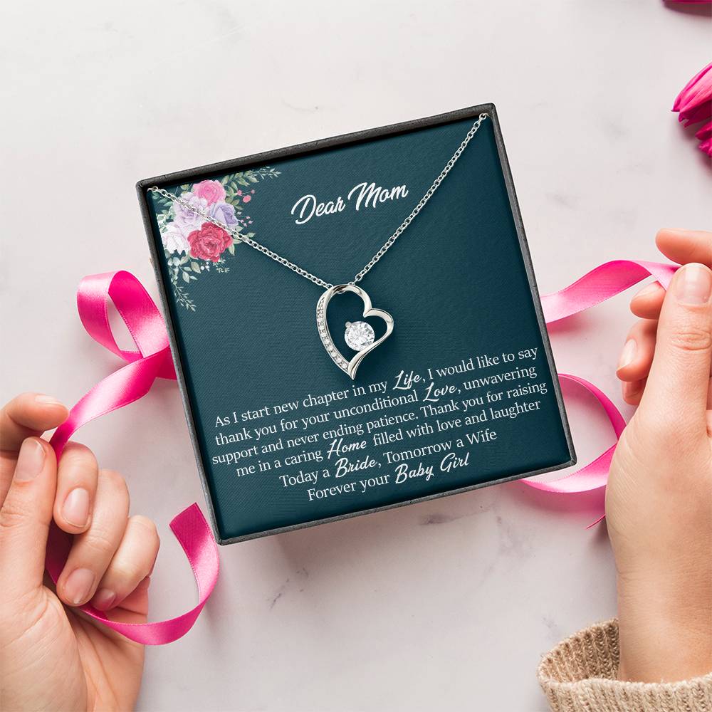 Mother Of The Bride Forever Love Necklace