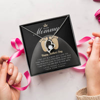 Mothers Day Gift For New Mom Pregnant Wife Gift Gift For Pregnant Wife Jewelry For Pregnant Wife Expecting Wife Mothers Day Forever Love Necklace