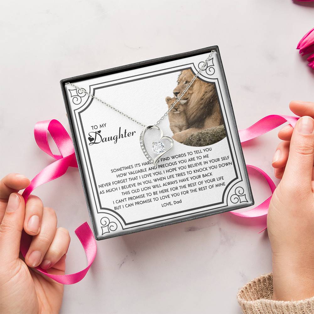 Daughter Gift Forever Love Necklace