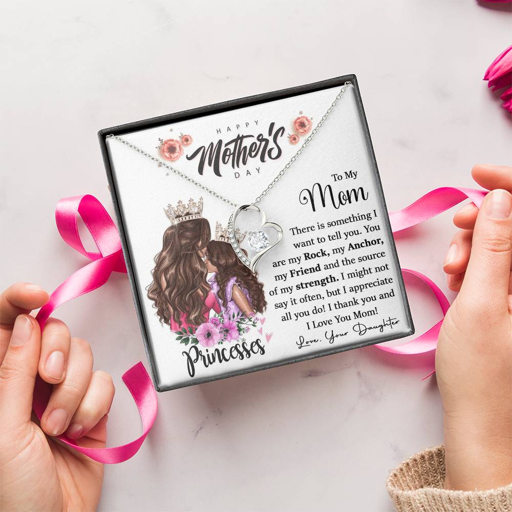 Mom You Are My Strength Forever Love Necklace