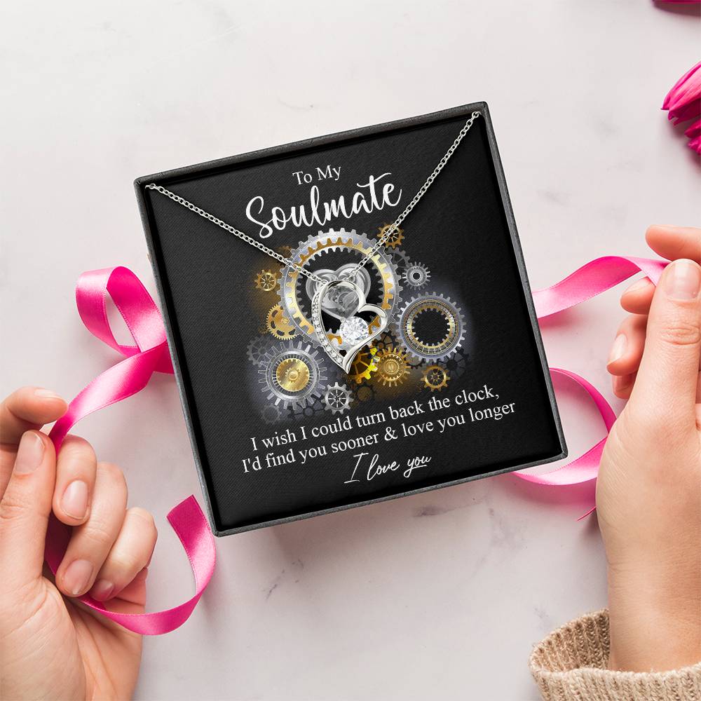 Turn Back The Clock Forever Love Necklace