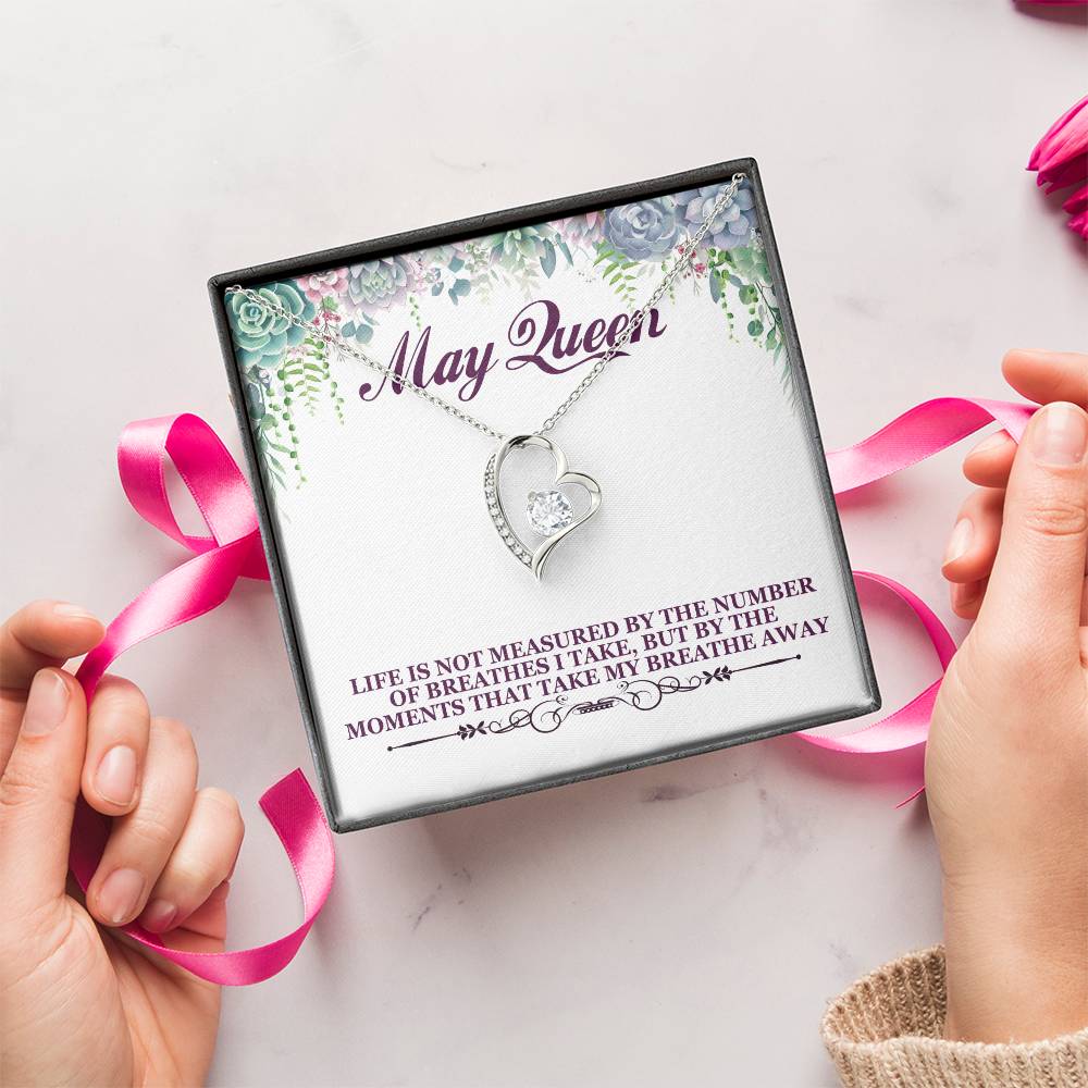 Born May Birthday Gift 5 1 Forever Love Necklace