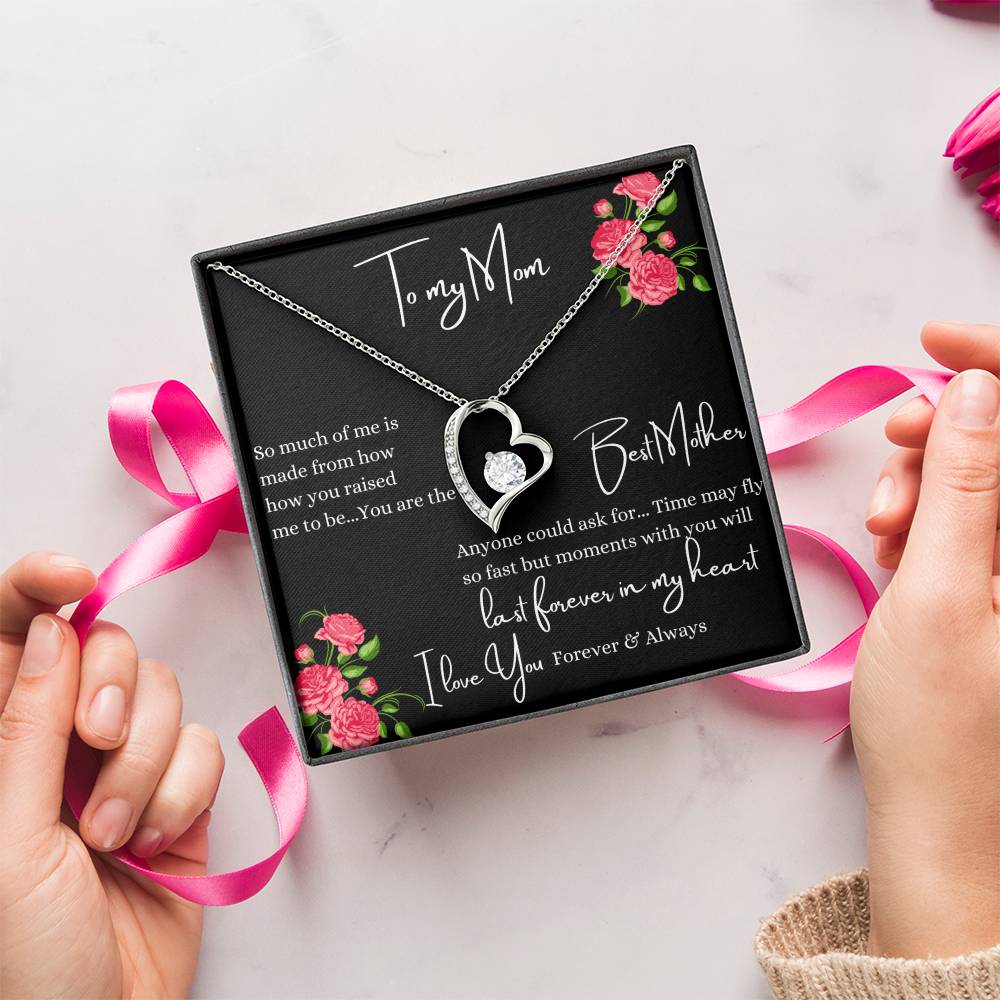 To My Mom Forever Love Necklace