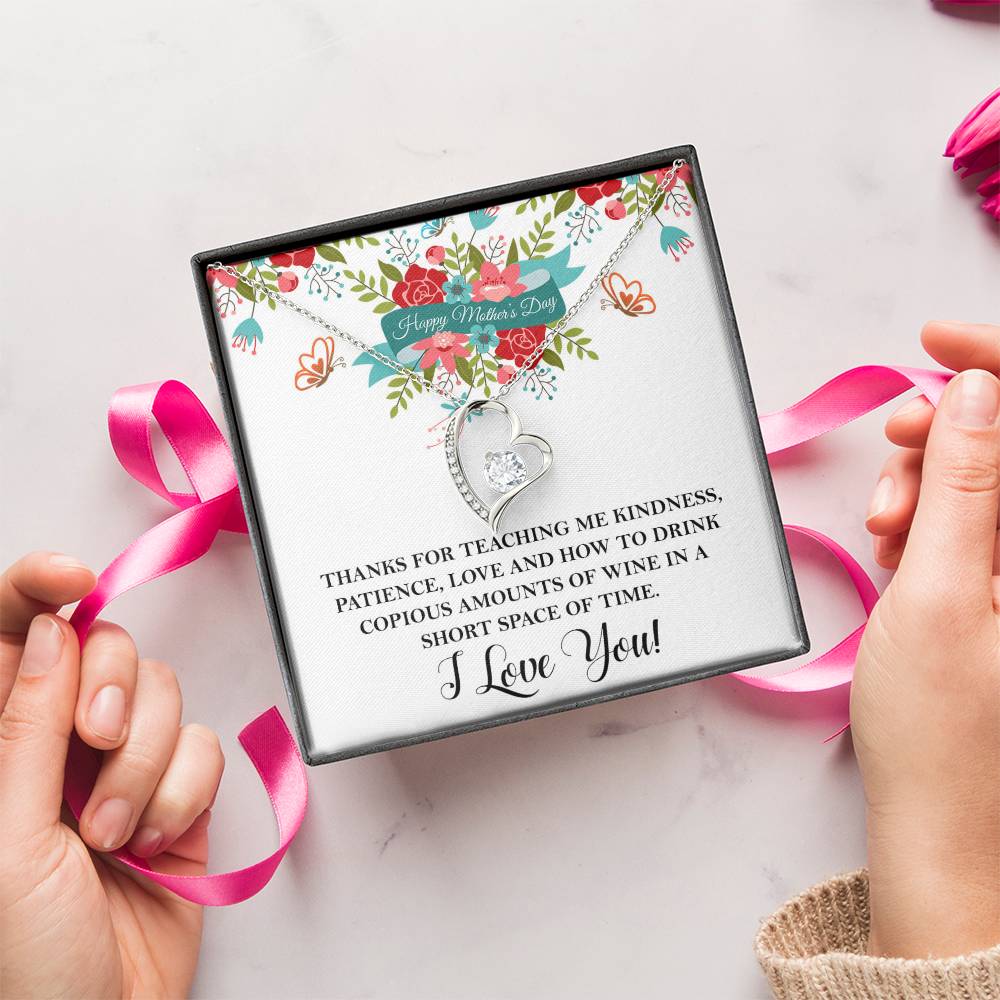 Thanks For Teaching Me Forever Love Necklace