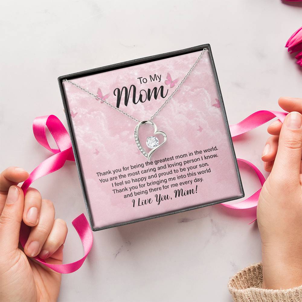 To My Bonus Mom Christmas Gift Bonus Mom Gift Bonus Mom Necklace Stepmom Gift From Bride Step Mom Gift Stepmom Forever Love Necklace