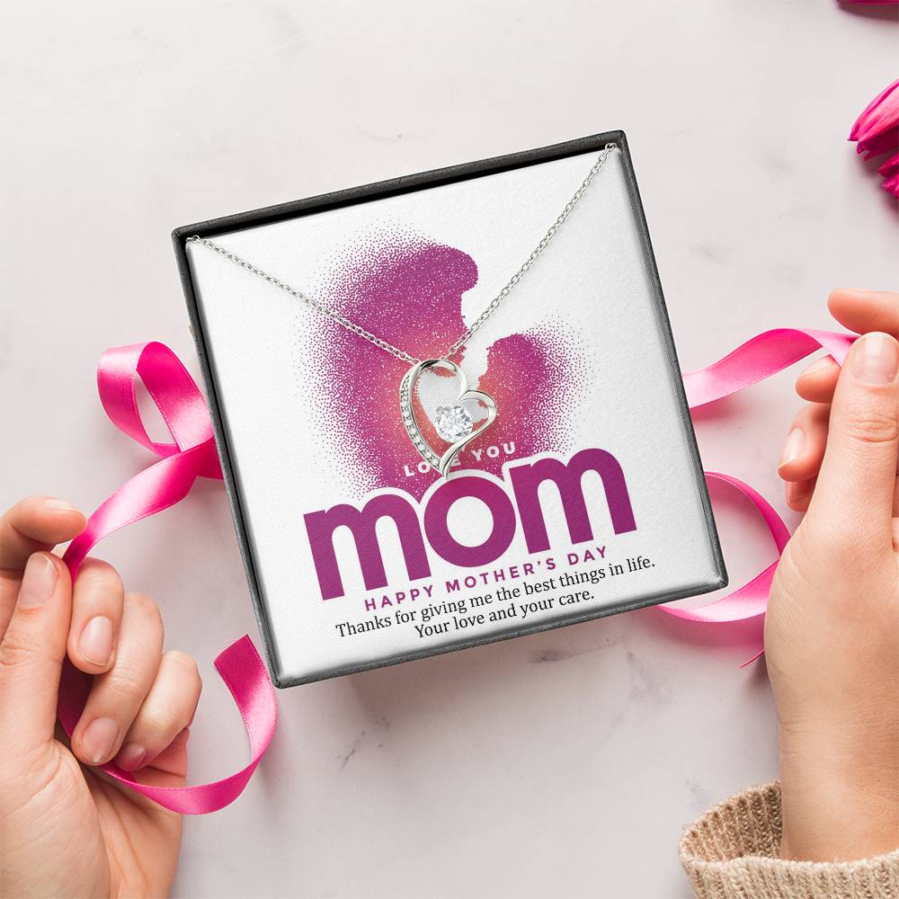 Thanks For Giving Me The Best Things In Life Mother Necklace 1 Forever Love Necklace