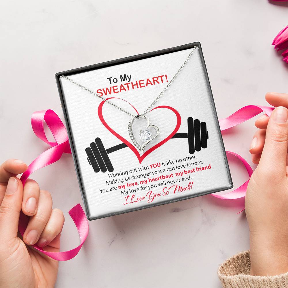 Forever Love Sweatheart! Forever Love Necklace