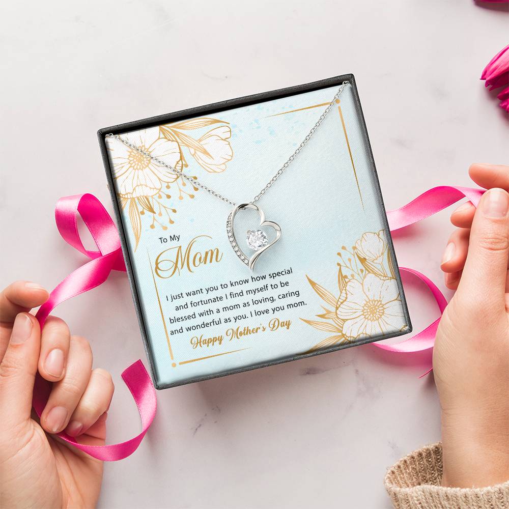 Mother Necklace Customize Gift💓 Mother's Day Gift Alluring Necklace Forever Love Necklace