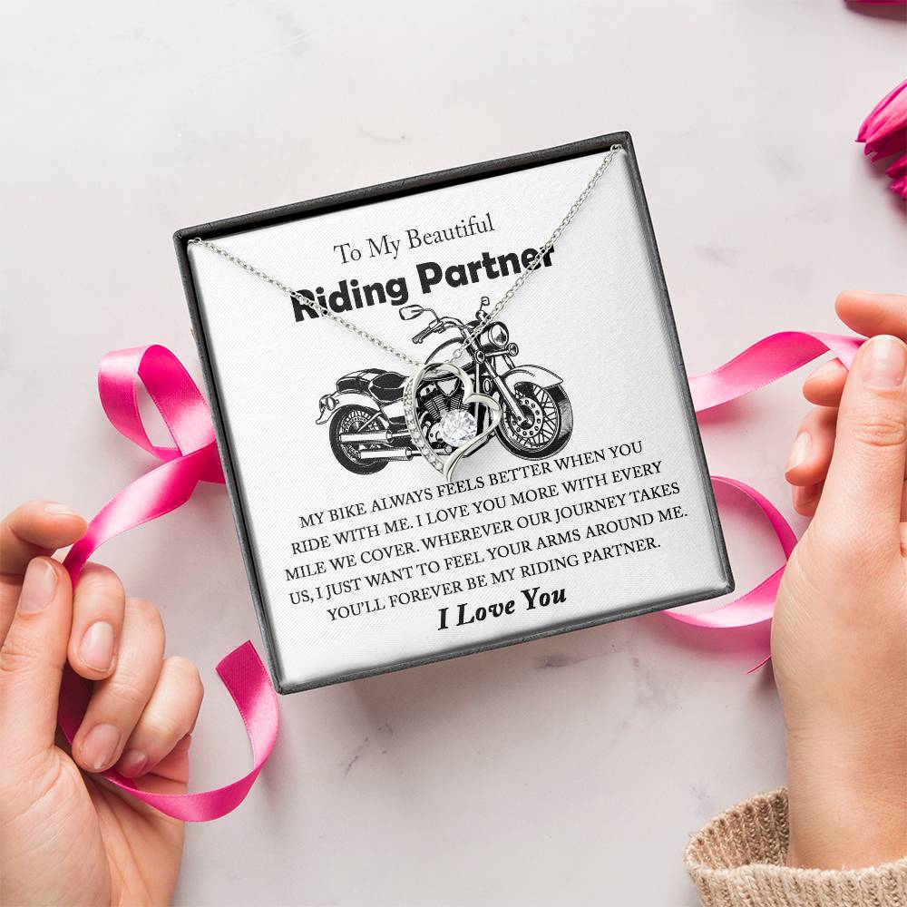 Riding Partner Forever Love Necklace