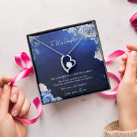 The Perfect Gift That Will Melt Your Daughter's Heart! Forever Love Necklace