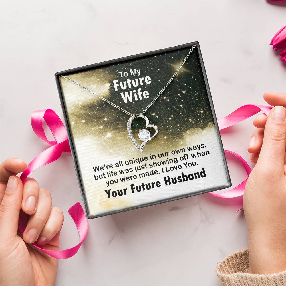 Present Gift For Future Wife Forever Love Necklace