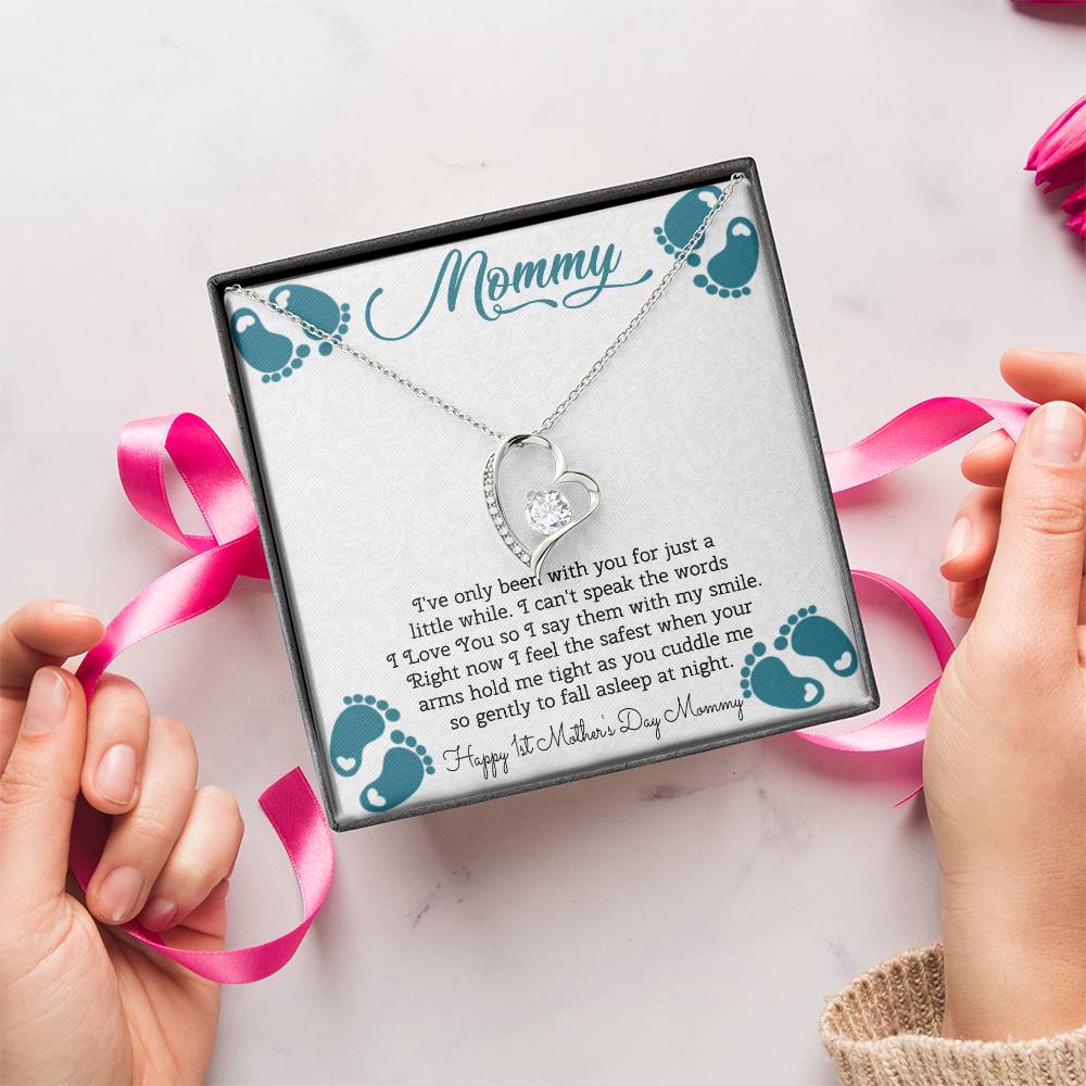 Mommy 1st Mother's Day Forever Love Necklace