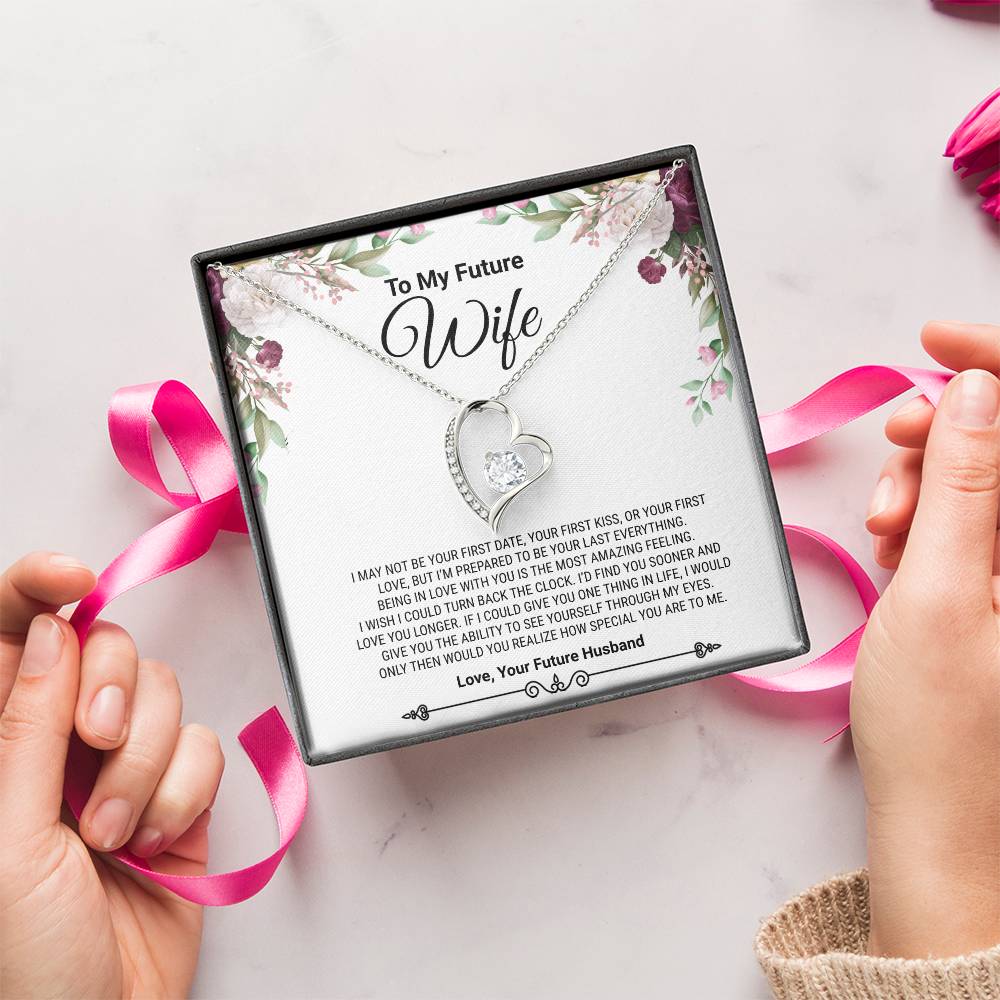 To My Future Wife Love You Longer Necklace Forever Love Necklace