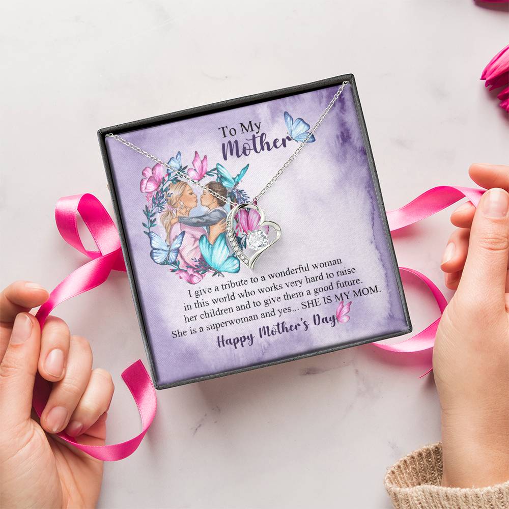 Mother's Day Necklace Forever Love Necklace