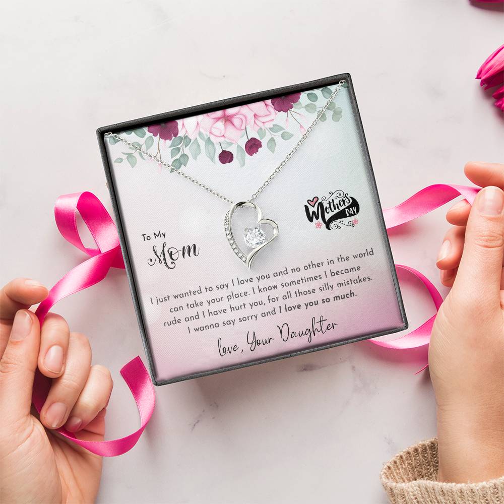Happy Mother's Day Forever Love Necklace