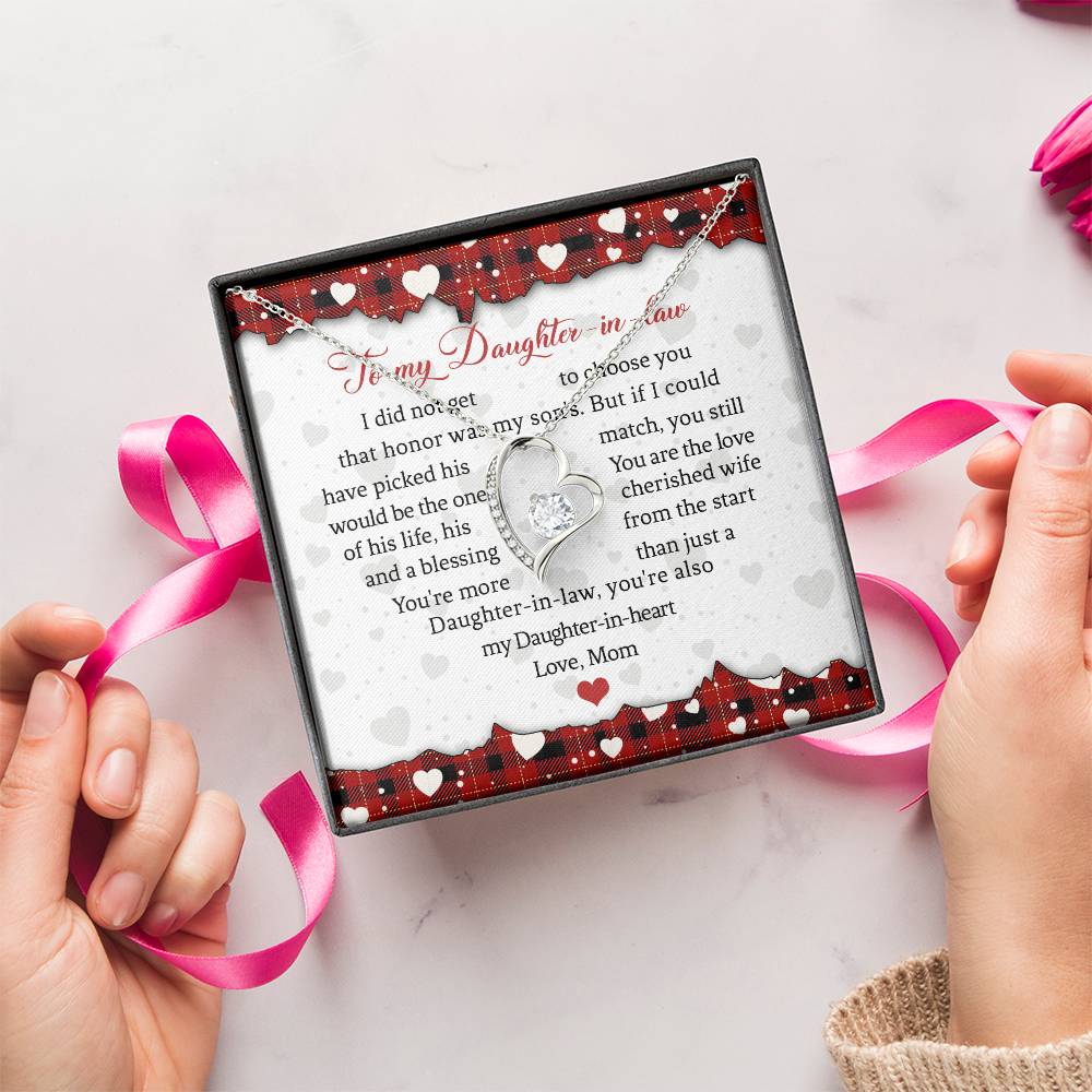 Daughter In Law 1 Forever Love Necklace